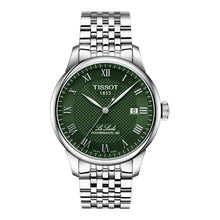 Tissot Le Locle 39,3mm T006.407.11.093.00 - Zifferblatt Grün, Armband Stahl