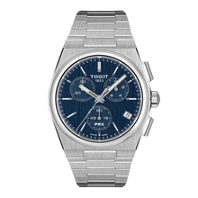 Tissot PRX Chronograph 41mm T137.417.11.041.00 - Zifferblatt Blau, Armband Stahl