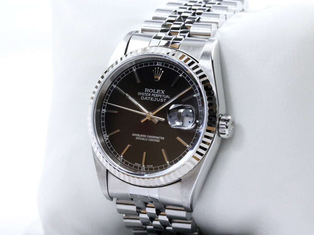 16234_RLX_Datejust_Black_ZB_Jubilee_FSet_LC207_Serial_U148XXX_Jahr_1997_2