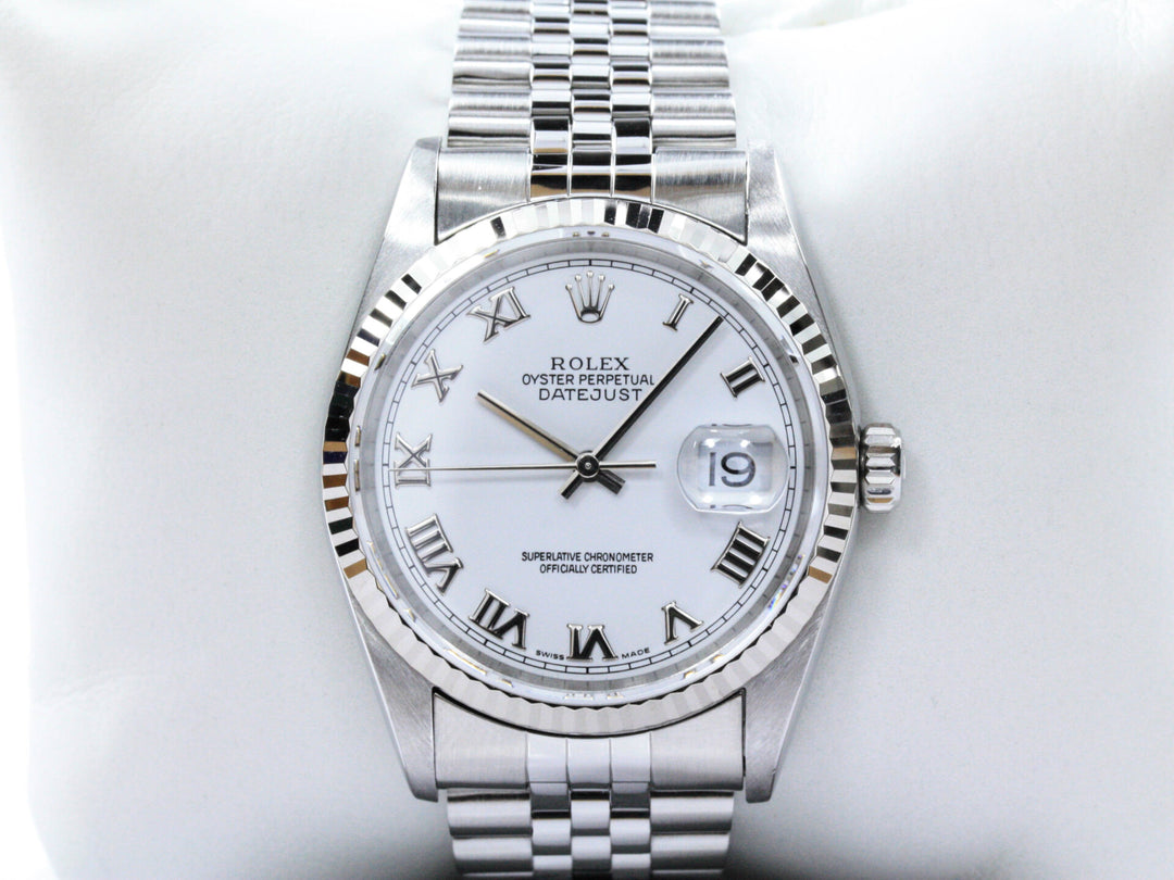 16234_RLX_Datejust_White_Roman_ZB_Jubilee_FSet_LC207_Serial_U148XXX_Jahr_1997_1