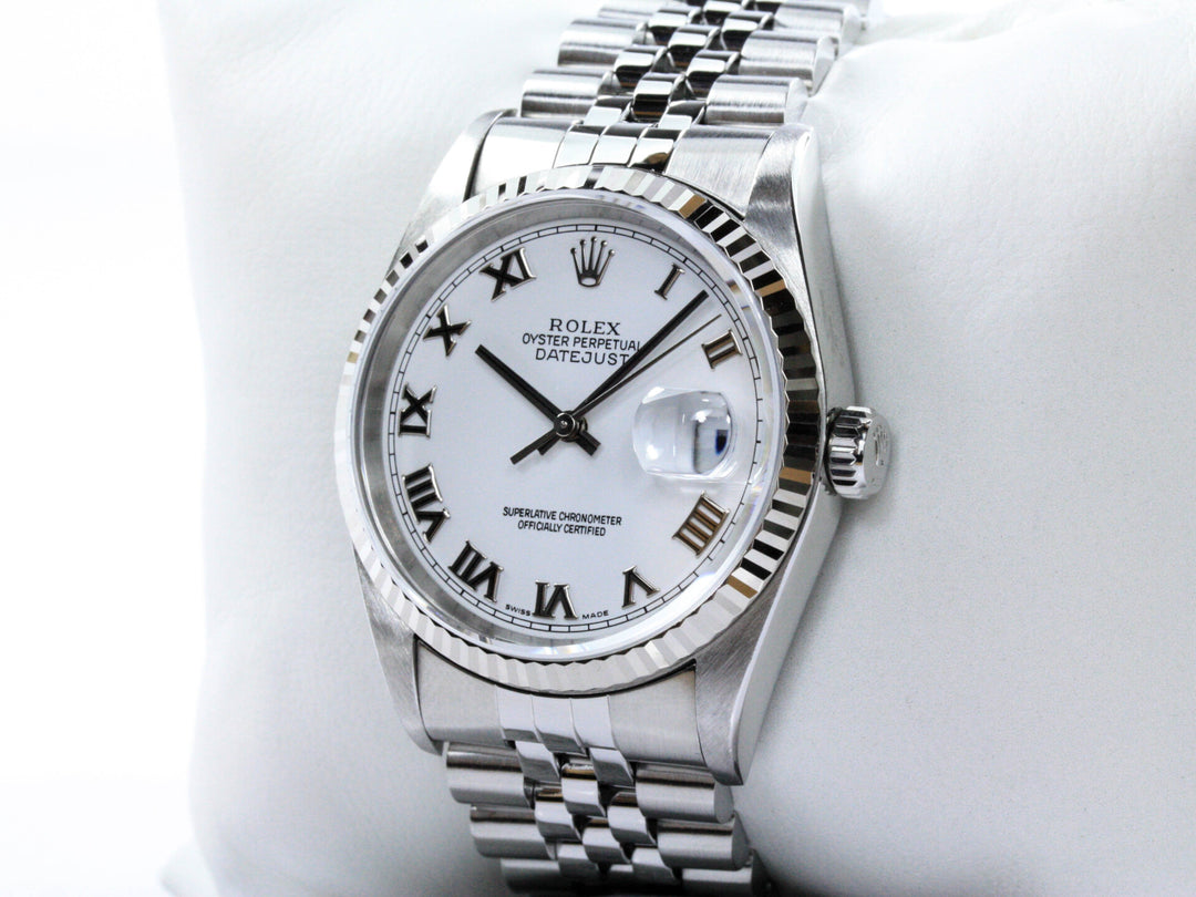 16234_RLX_Datejust_White_Roman_ZB_Jubilee_FSet_LC207_Serial_U148XXX_Jahr_1997_2