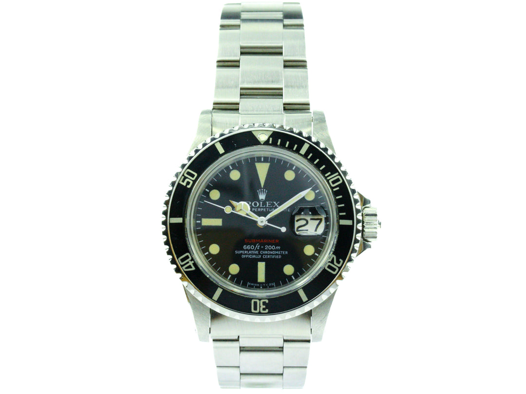 ROLEX Submariner Date Single Red Dial Referenz 1680
