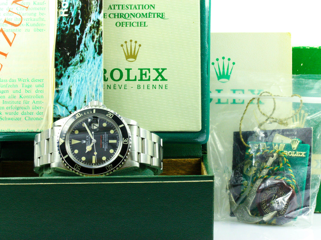 ROLEX Submariner Date Single Red Dial Referenz 1680
