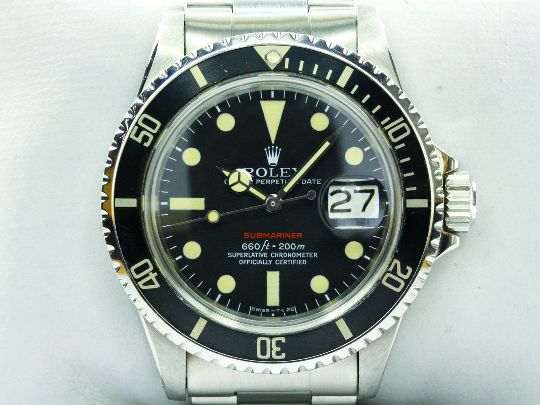 ROLEX Submariner Date Single Red Dial Referenz 1680