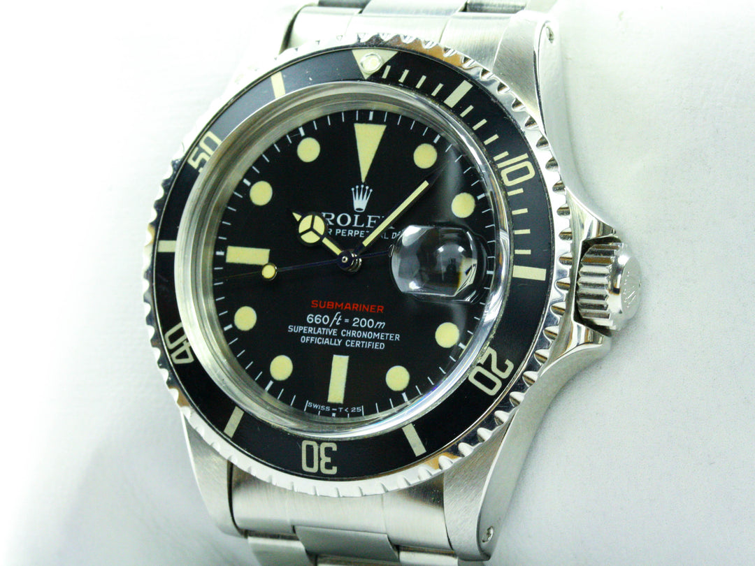 ROLEX Submariner Date Single Red Dial Referenz 1680