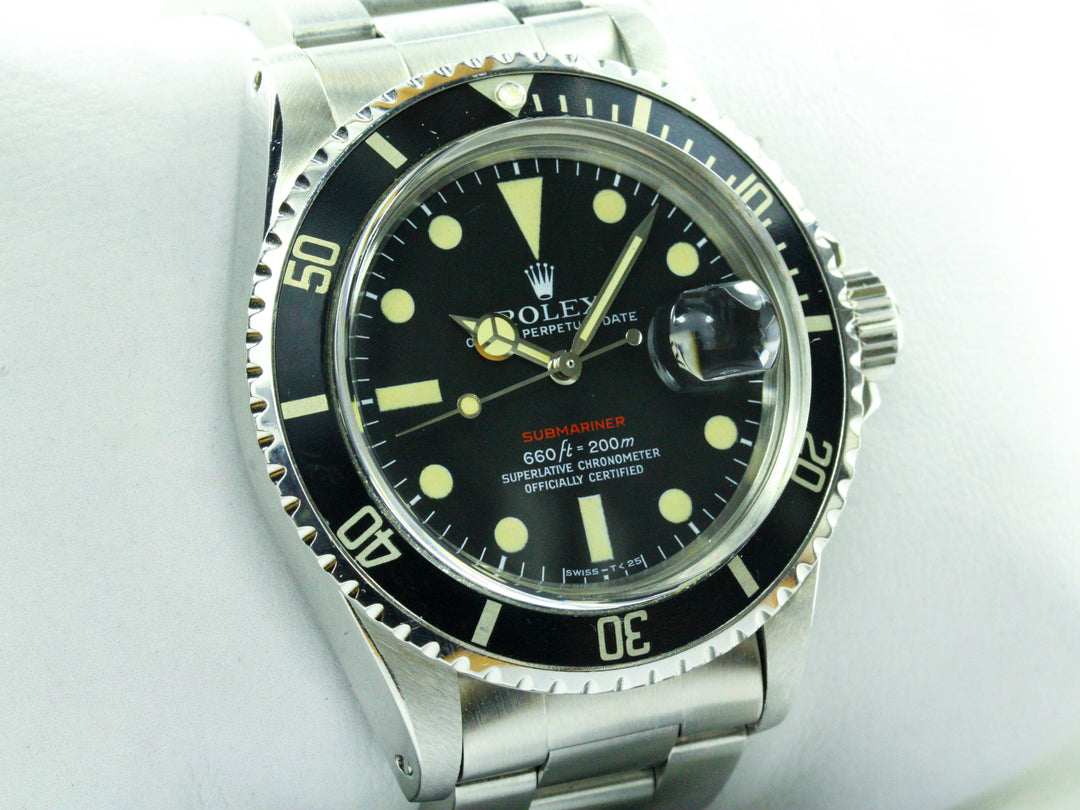 ROLEX Submariner Date Single Red Dial Referenz 1680