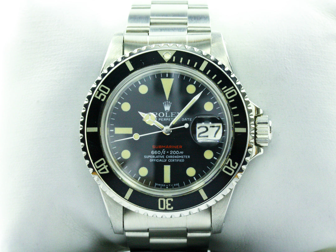 ROLEX Submariner Date Single Red Dial Referenz 1680