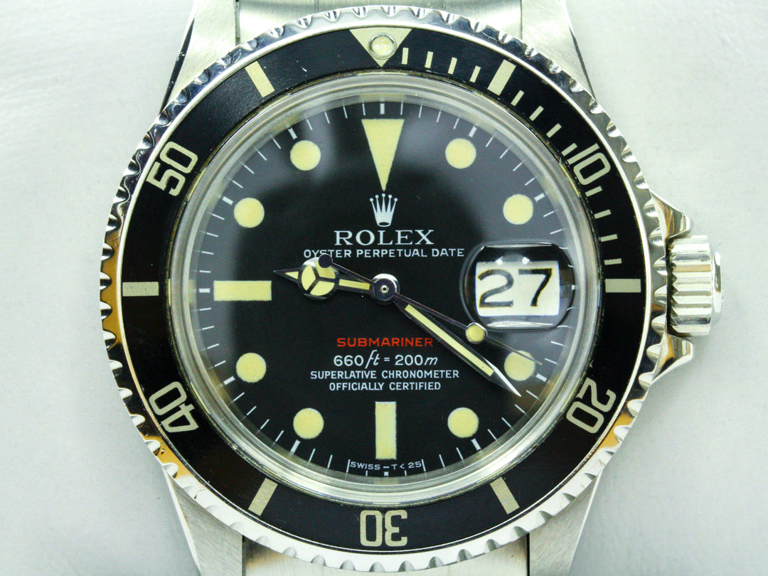 ROLEX Submariner Date Single Red Dial Referenz 1680