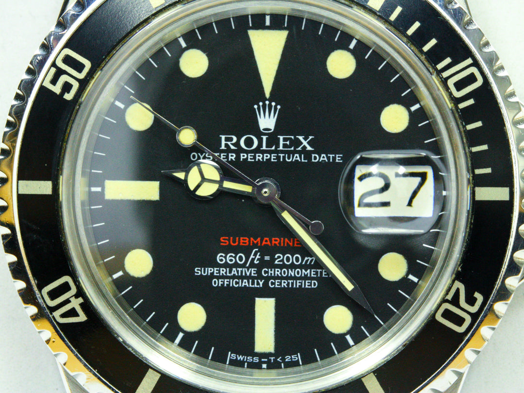 ROLEX Submariner Date Single Red Dial Referenz 1680