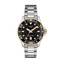 Tissot Seastar 1000 36mm T120.210.21.051.00 - Zifferblatt Schwarz, Armband Stahl