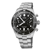 Oris Divers Sixty-Five Chronograph 40mm 01 771 7791 4054 – Zifferblatt Schwarz, Armband Stahl