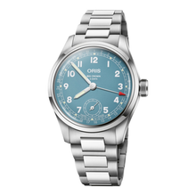 Oris Big Crown Pointer Date Calibre 473 38mm 01 473 7786 4065 – Zifferblatt Blau, Armband Stahl
