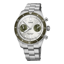 Oris Divers Sixty-Five Chronograph 40mm 01 771 7791 4051 – Zifferblatt Grau, Armband Stahl