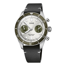 Oris Divers Sixty-Five Chronograph 40mm 01 771 7791 4051 – Zifferblatt Grau, Armband Leder