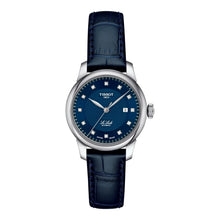 Tissot Le Locle Lady 29mm T006.207.16.046.00 - Zifferblatt Blau, Armband Leder