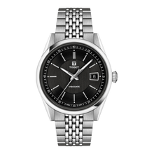 Tissot Visodate 39mm T157.407.11.051.00 - Zifferblatt Schwarz, Armband Stahl