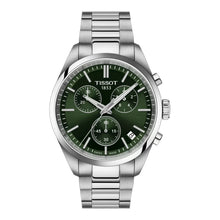 Tissot PR 100 Chronograph 40mm T150.417.11.091.00 – Herren-Chronograph Edelstahl mit grünem Zifferblatt