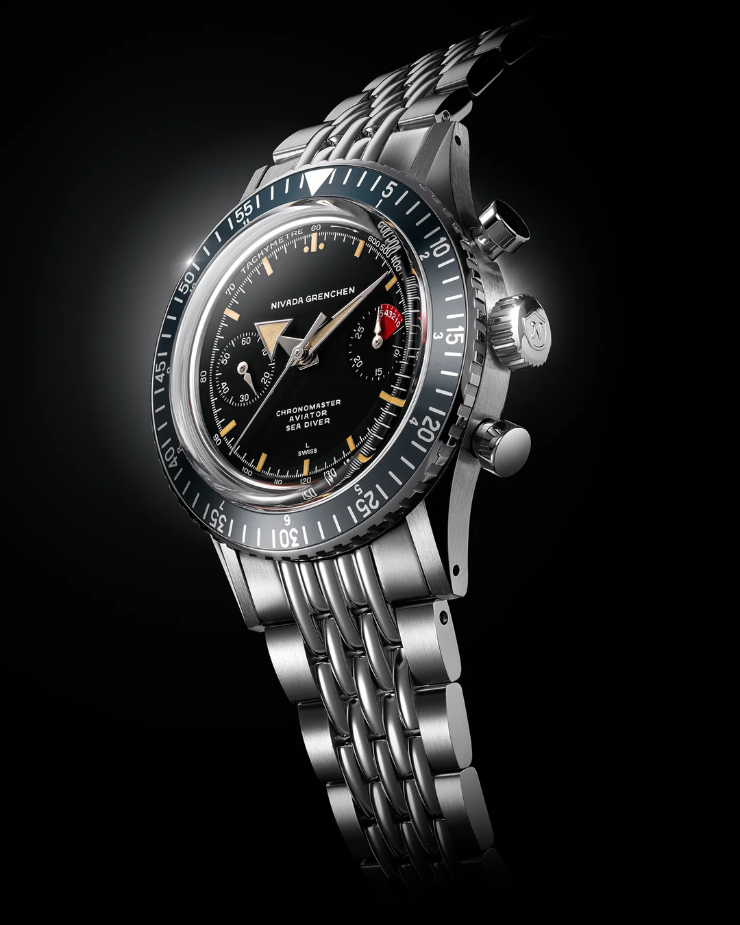 Chronometer Broad Arrow Inter. Bezel