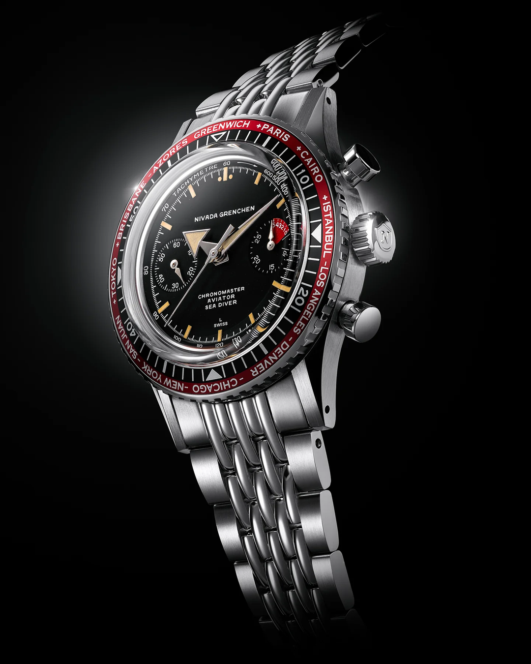 Chronometer Broad Arrow Inter. Bezel