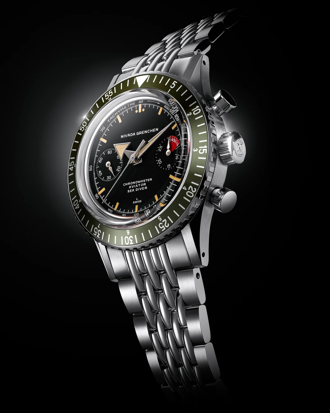 Chronometer Broad Arrow Inter. Bezel