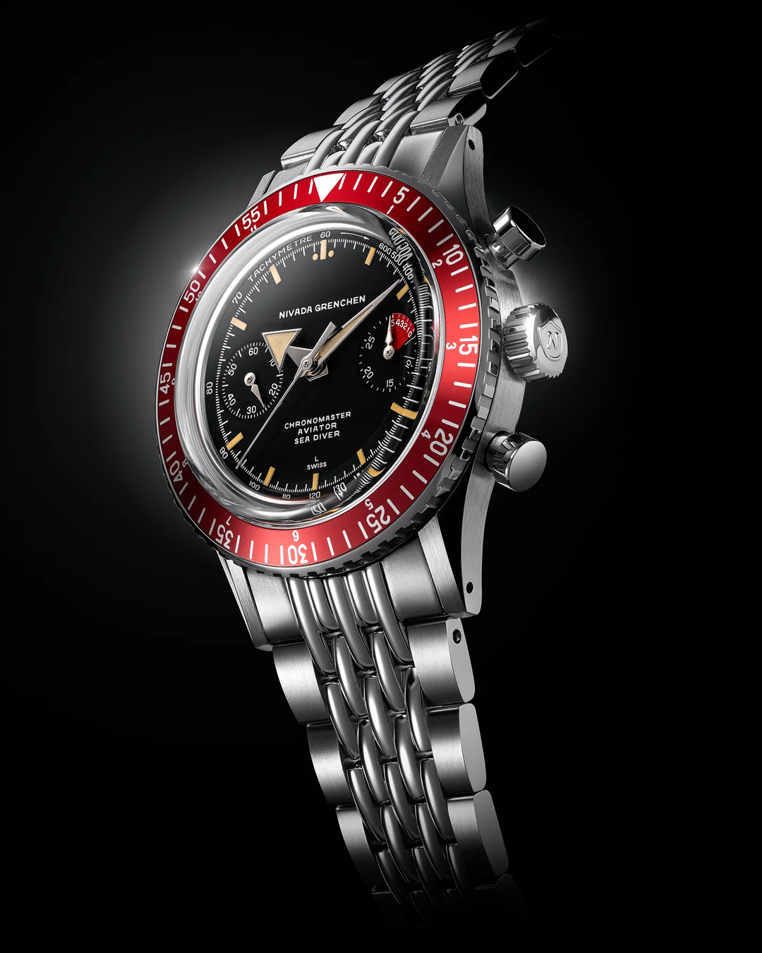 Chronometer Broad Arrow Inter. Bezel