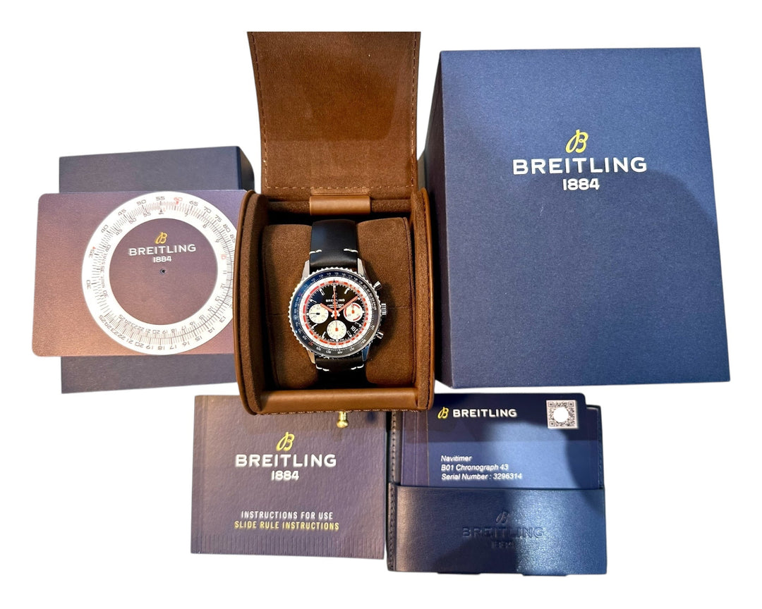 Breitling Navitimer B01 Chronograph 43 Swissair AB01211B1B1X1