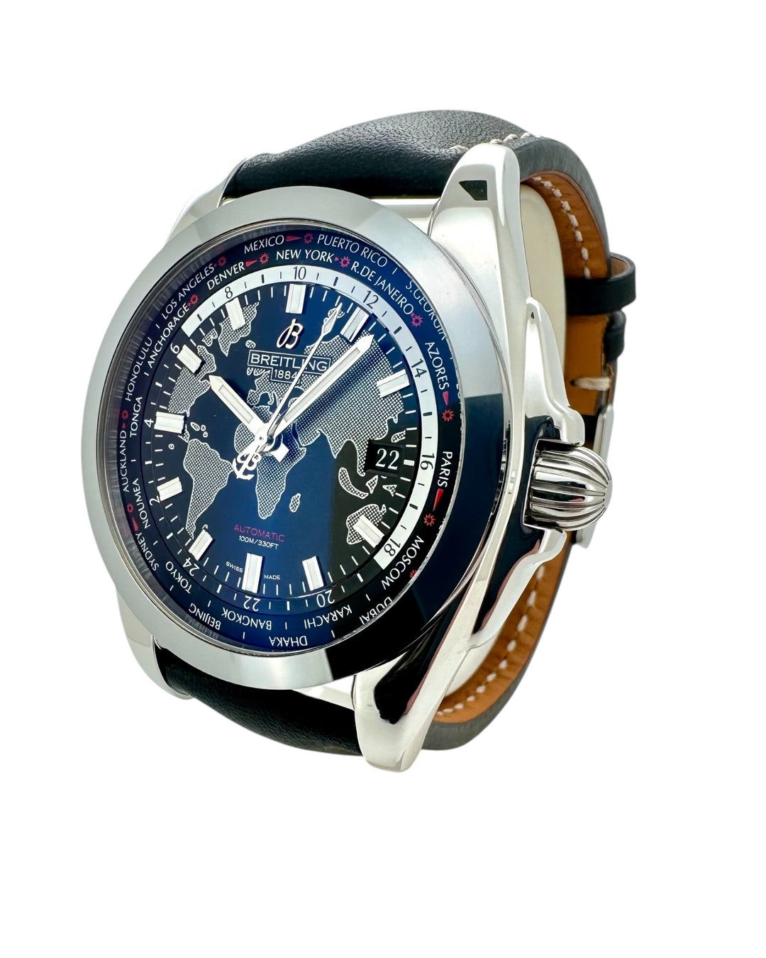 Breitling Galactic Unitime Sleek Referenz WB3510