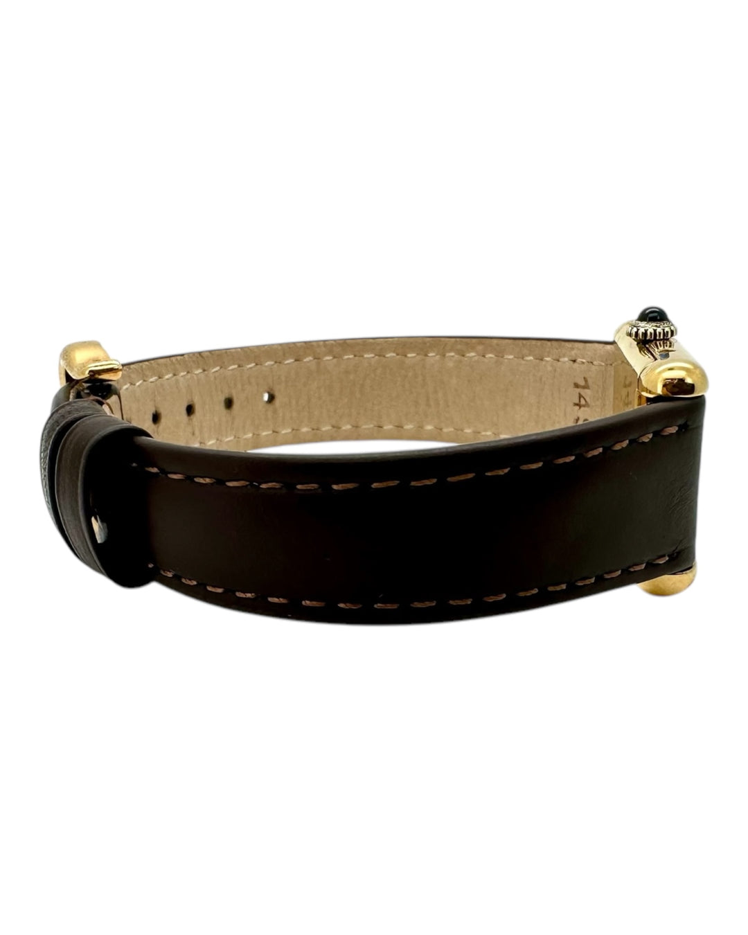 Cartier Tank 20 mm 925 Silber Gold Plated Handwinding
