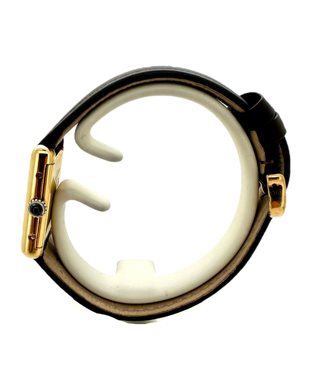 Cartier Tank 20 mm 925 Silber Gold Plated Handwinding