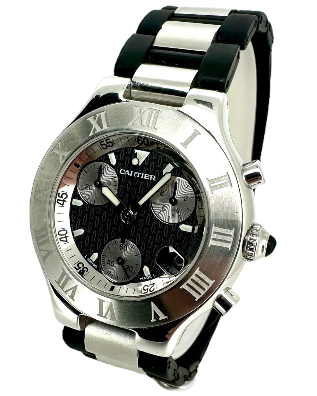 Cartier Chronograph 21 Referenz 2424