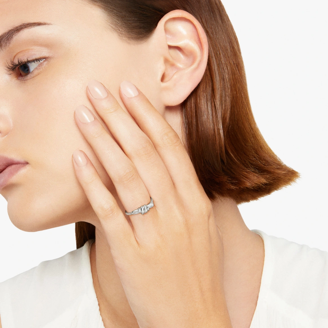 Ring Nodo Silber