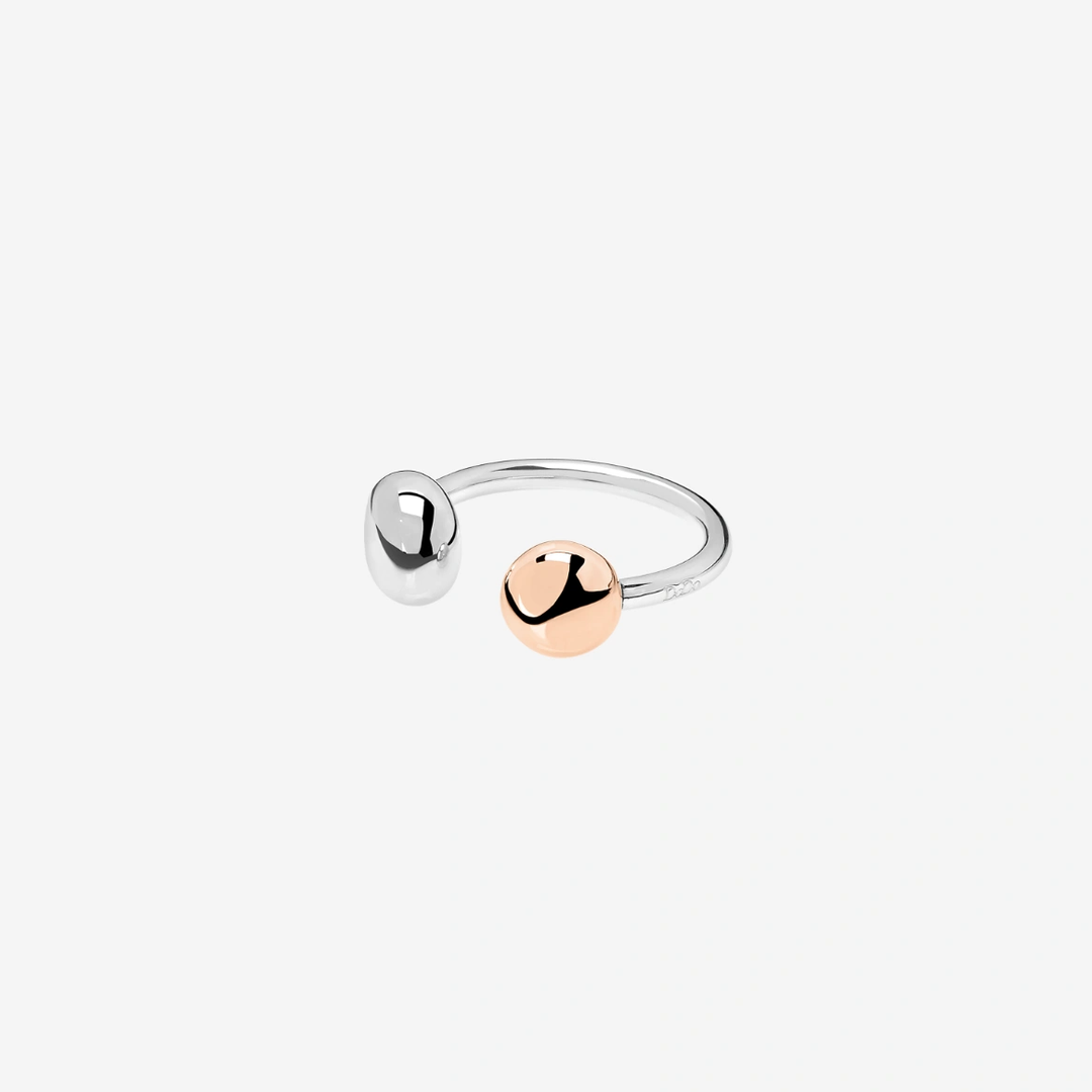 Ring Pepita Silber