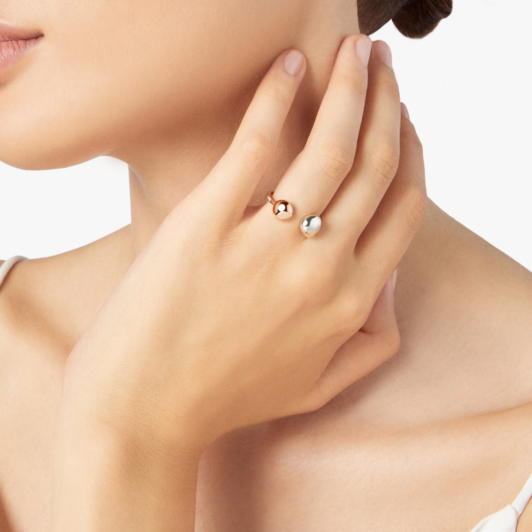 Ring Pepita Silber