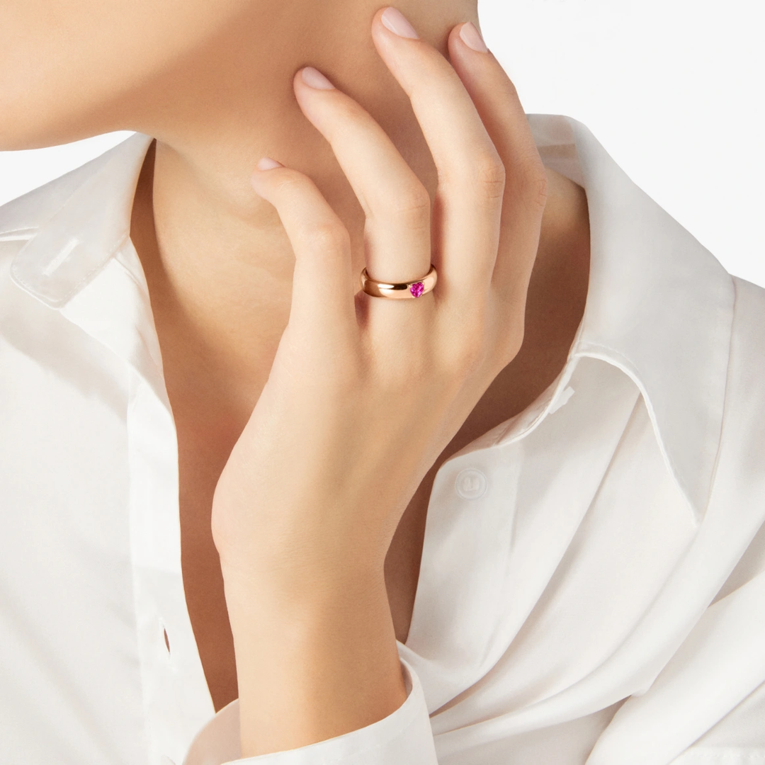 Ring Herz Amore Breit