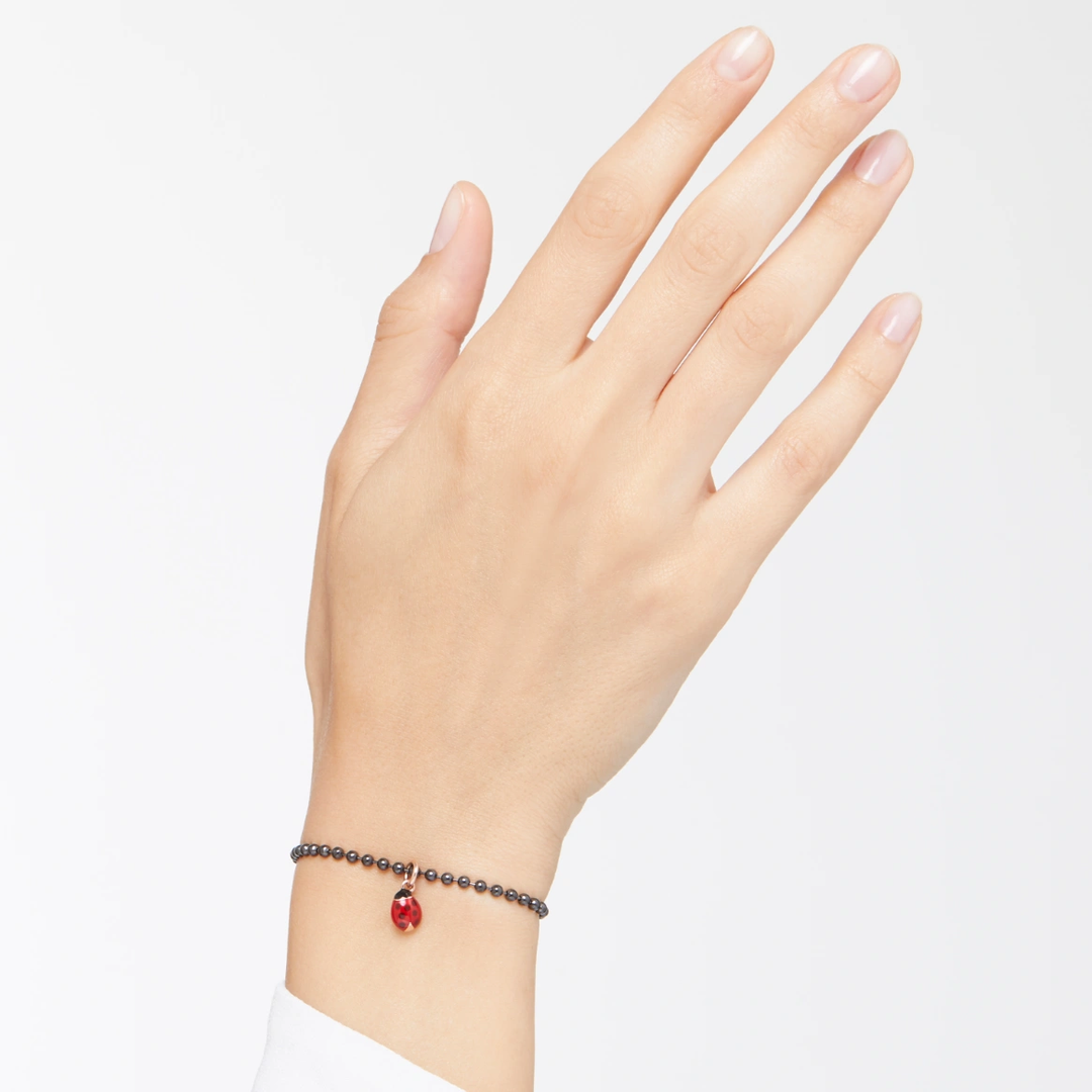 Armband Bollicine Stahl-PVD
