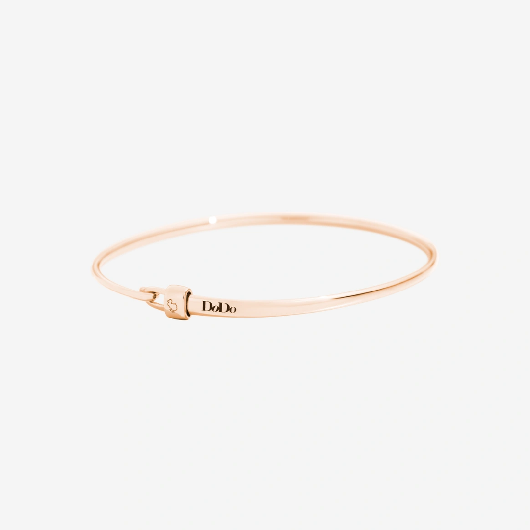 Armreif Essentials mit Stopper Rosegold