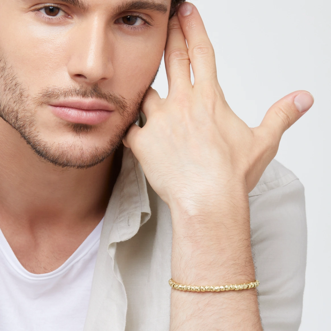 Armband Granelli Gelbgold