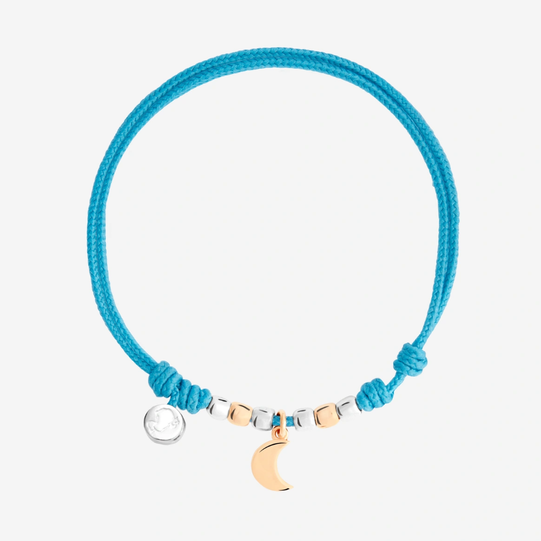 Kordelarmband Mond