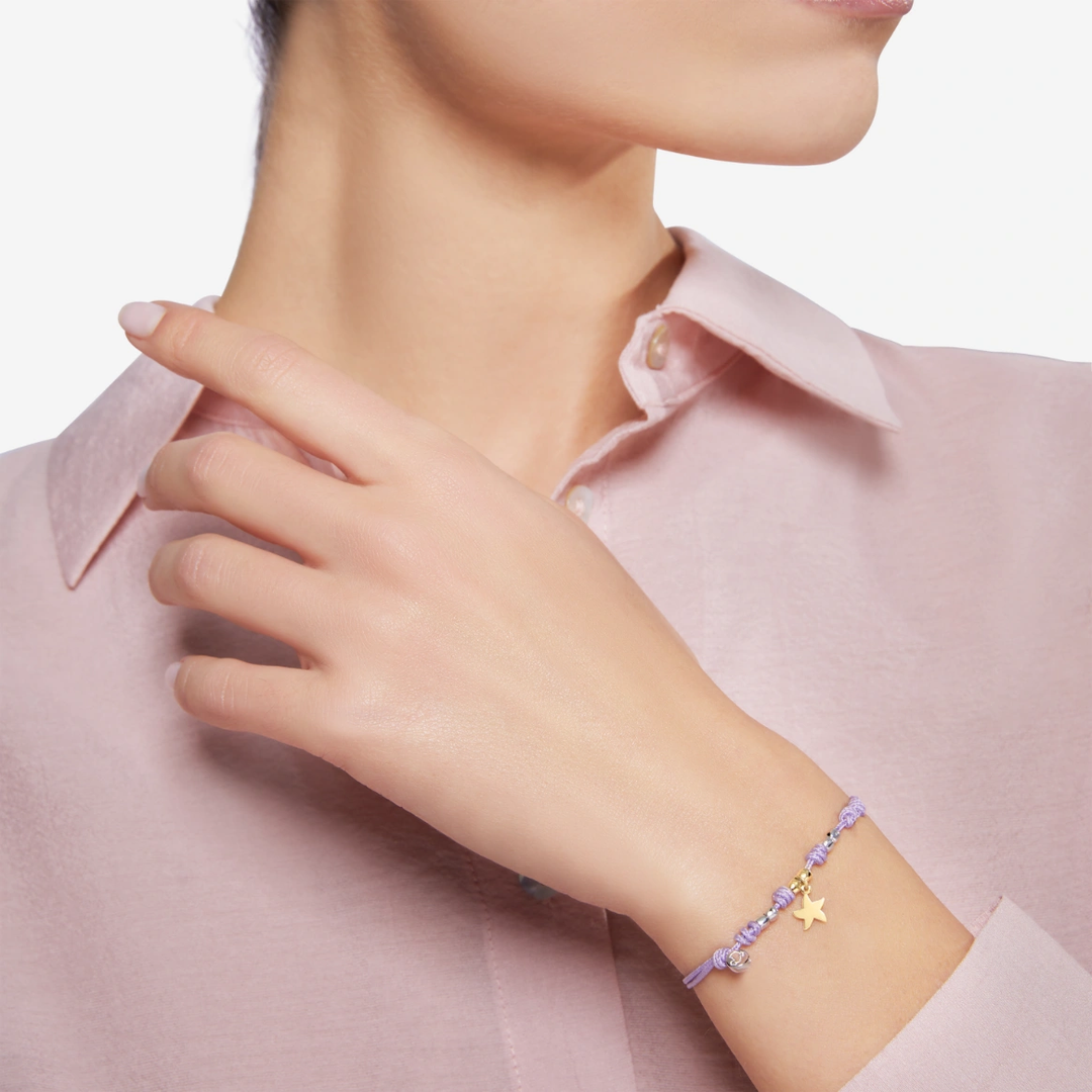 Kordelarmband Stellina