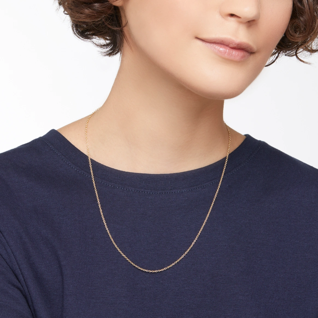 Halskette Essentials Gelbgold