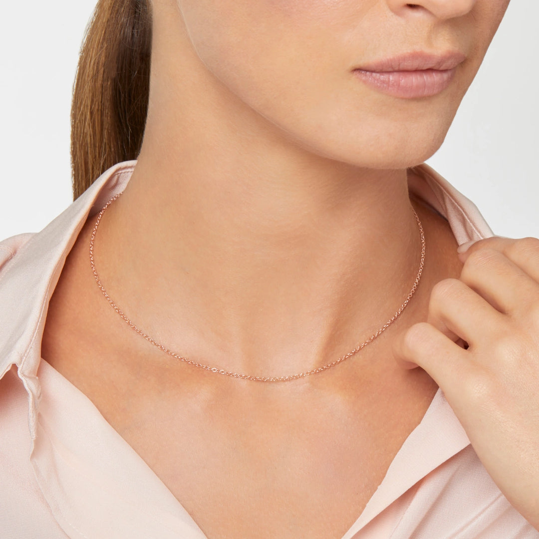 Halskette Essentials Rosegold