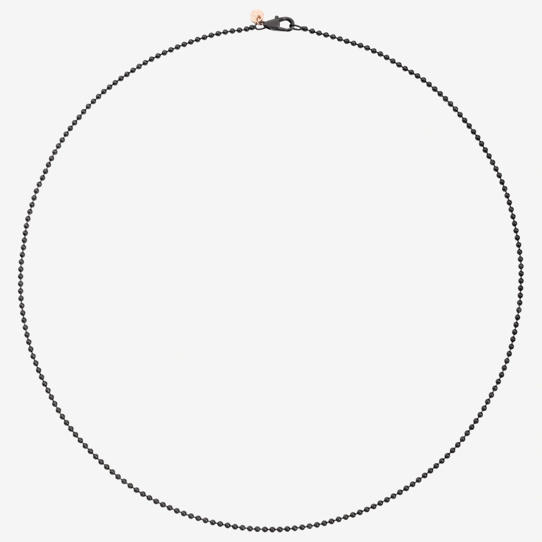 Halskette Bollicini Stahl-PVD