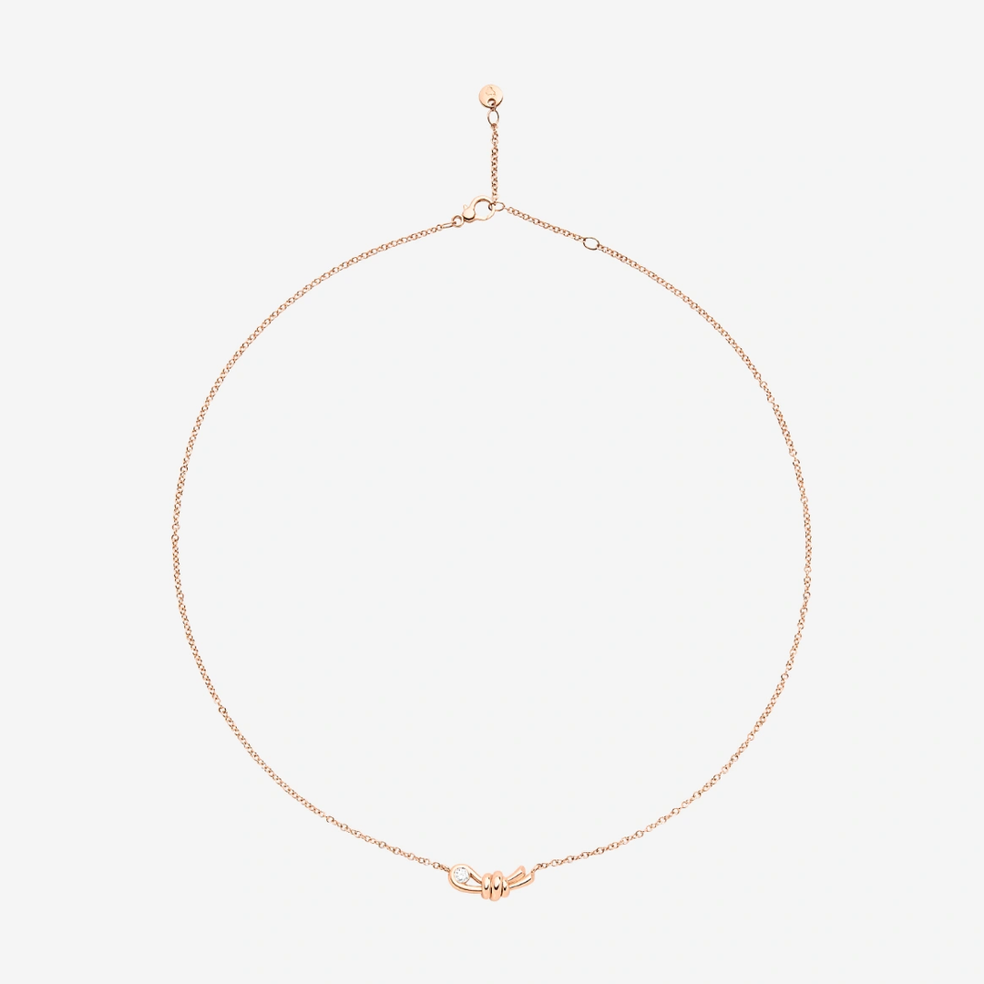 Halskette Nodo Rosegold