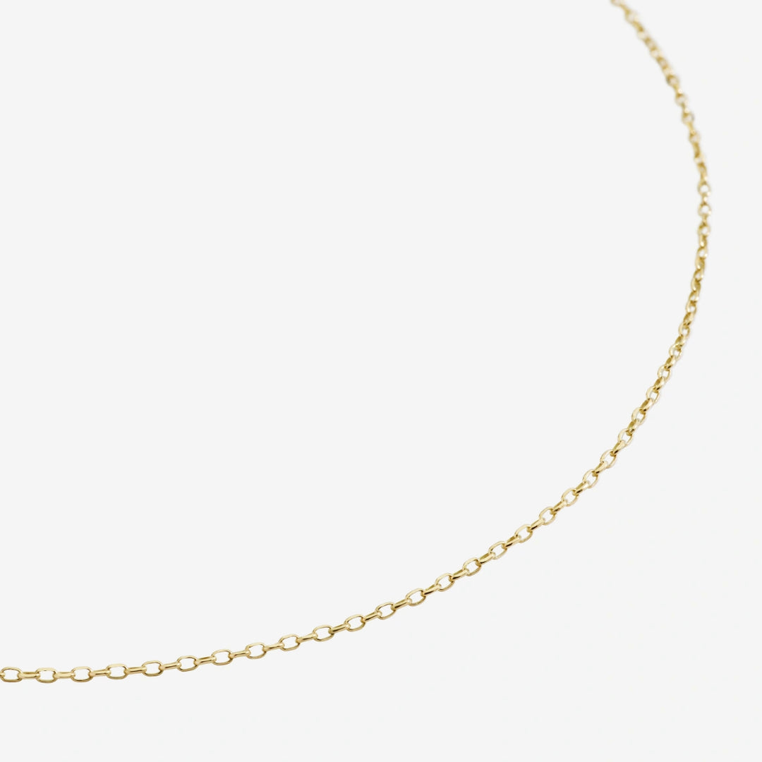 Halskette Essentials aus Gelbgold