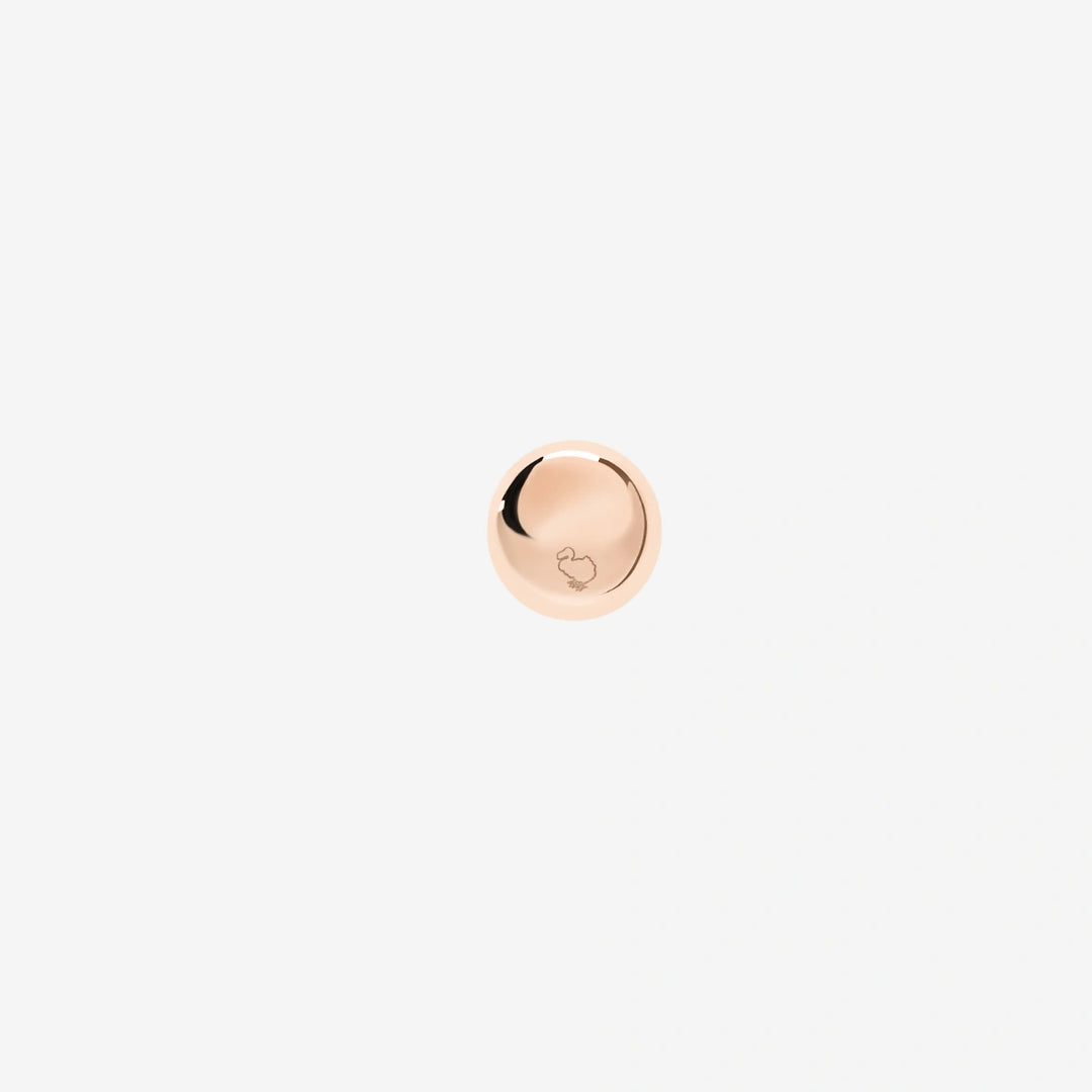 Ohrring Pepita Rosegold Einzeln