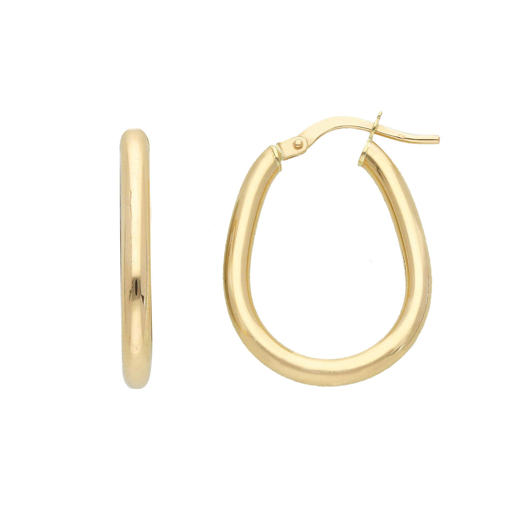 Creole Lun Hoop Slancio 14Kt