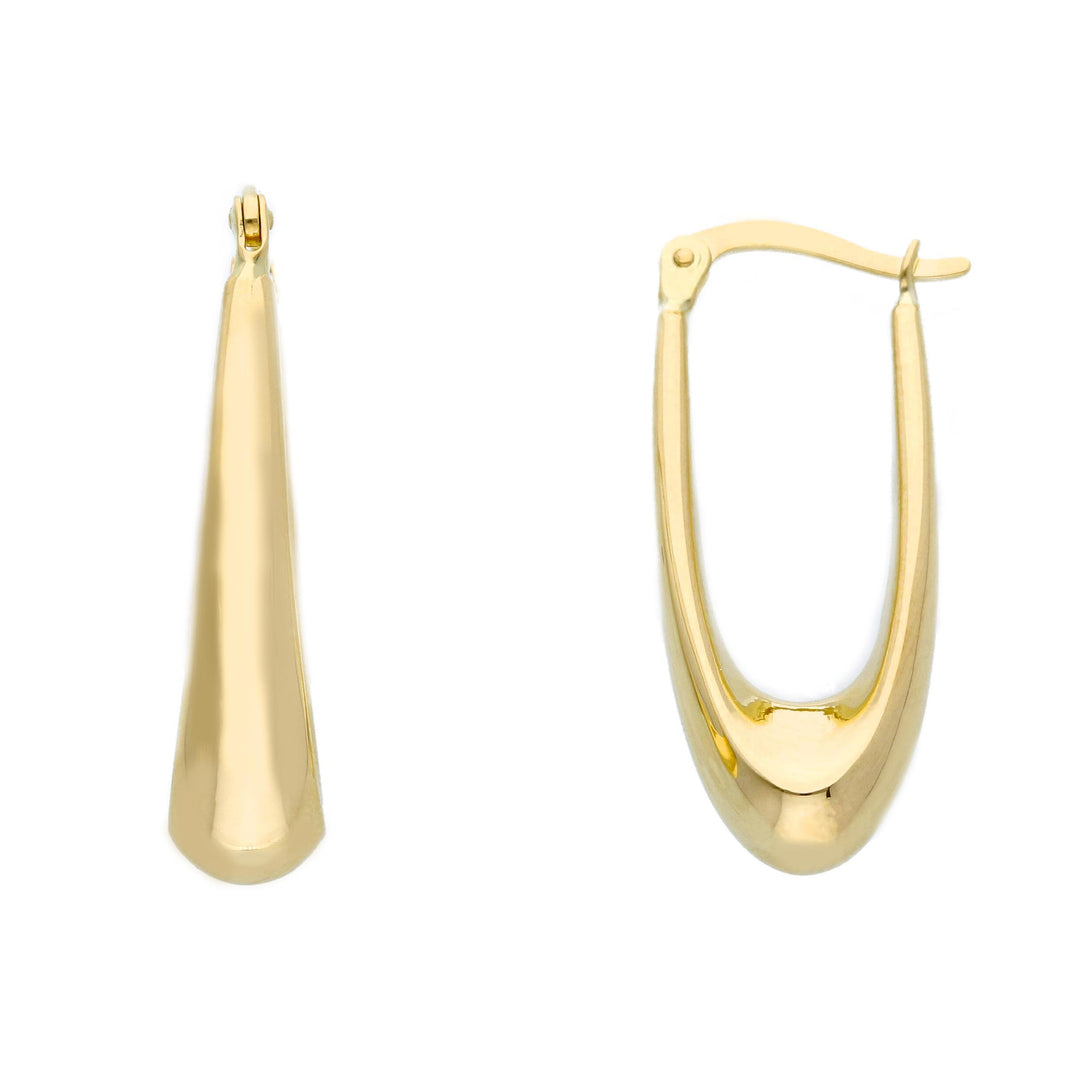 Creole Lun Hoop Slancio 14Kt