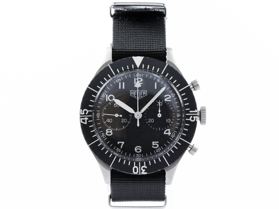 Heuer Bundeswehr Flyback Chronograph Referenz 1550SG