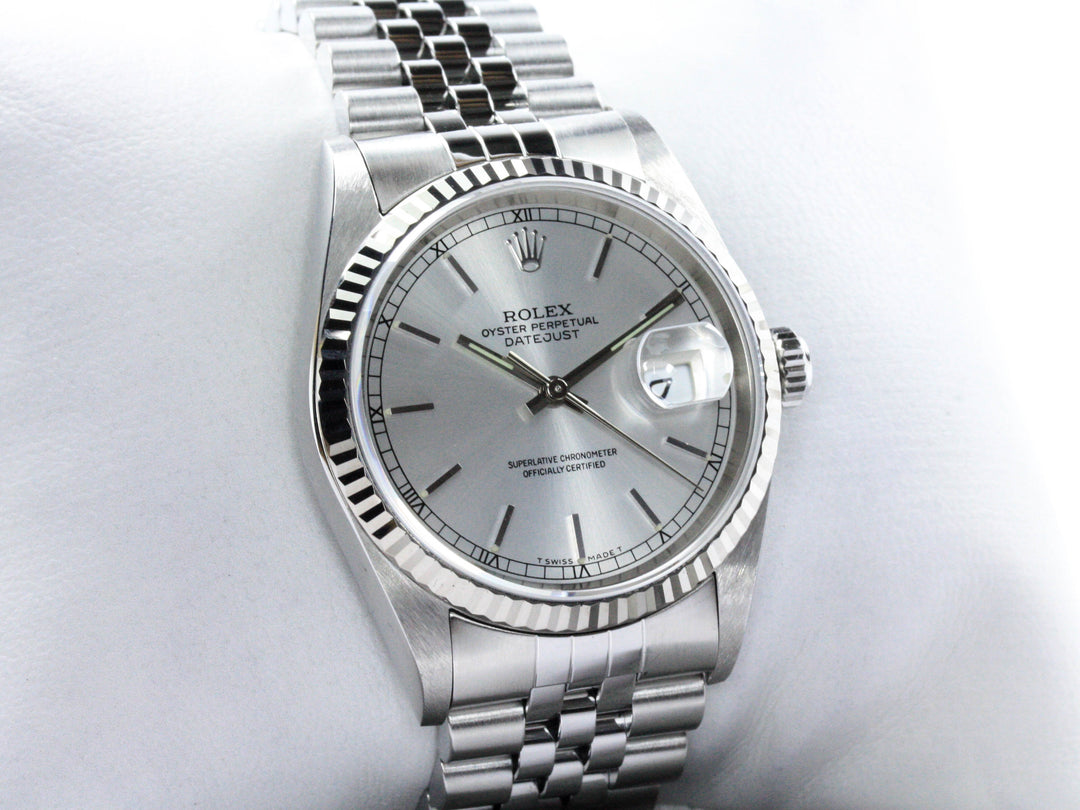 Rolex Datejust Neuwertig Jahr 2001 Referenz 16234