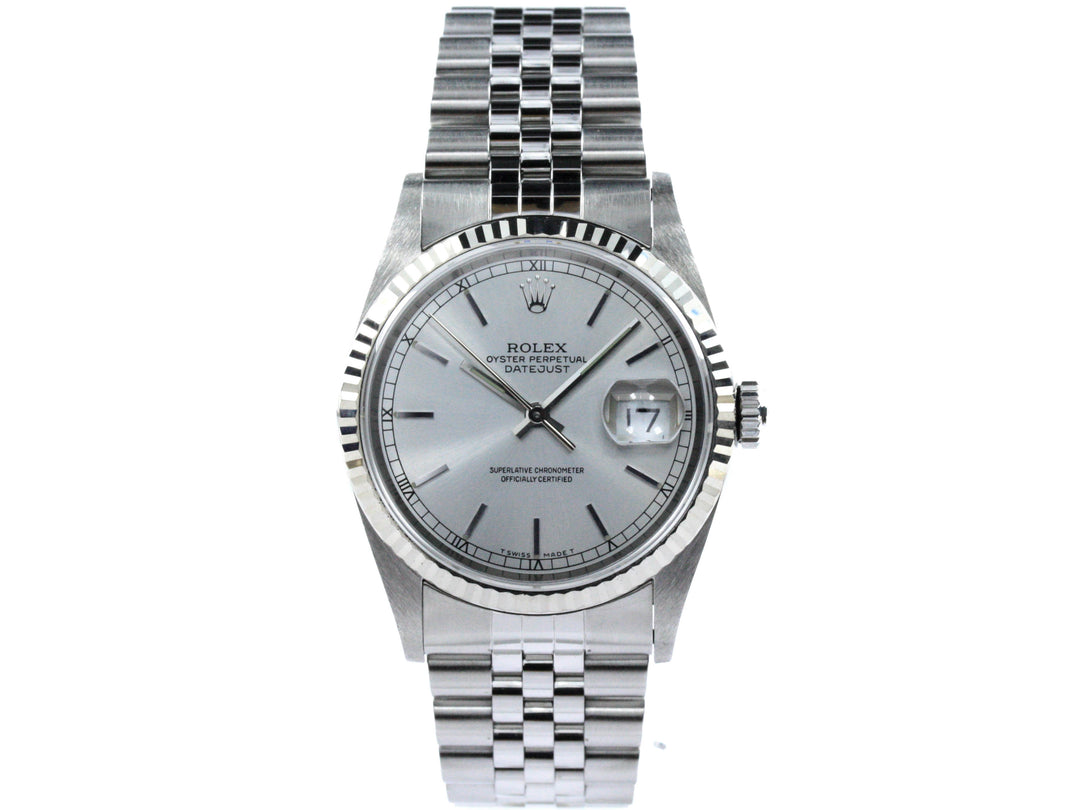 Rolex Datejust Neuwertig Jahr 2001 Referenz 16234